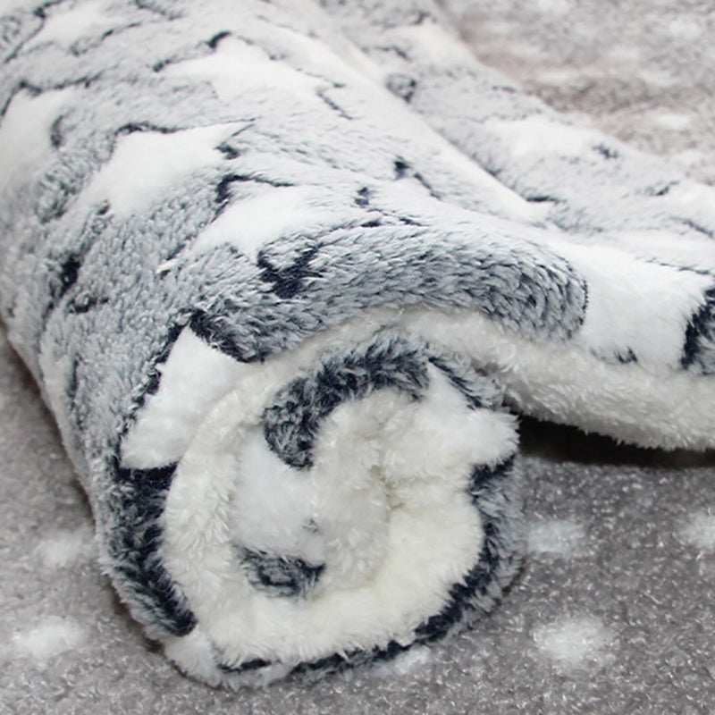 Premium Pet Bed Mat - Washable Fleece Crate Pad for Dogs & Cats All Sizes