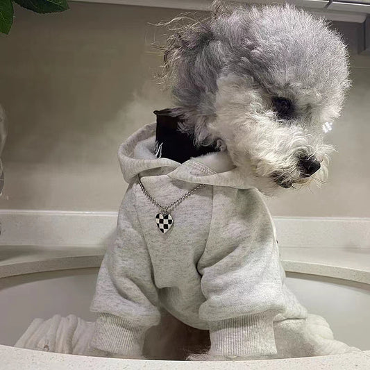 Fashion New York Retro Hoodie Puppy Clothes