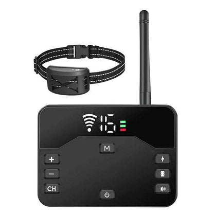 Wireless Dog Fence - Electric Boundary System With Waterproof Collar