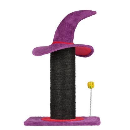 Wizard Hat Cat Scratching Post - Halloween Spooky Cat Scratcher