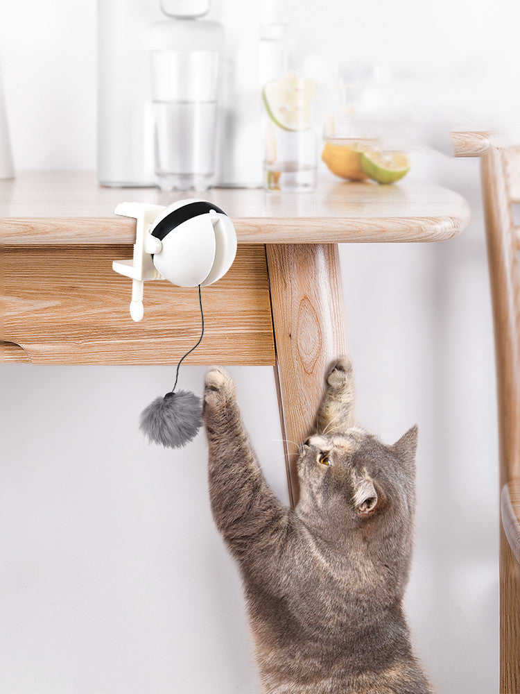 Smart Electric Cat Toy - Automatic Lifting Interactive Puzzle Ball