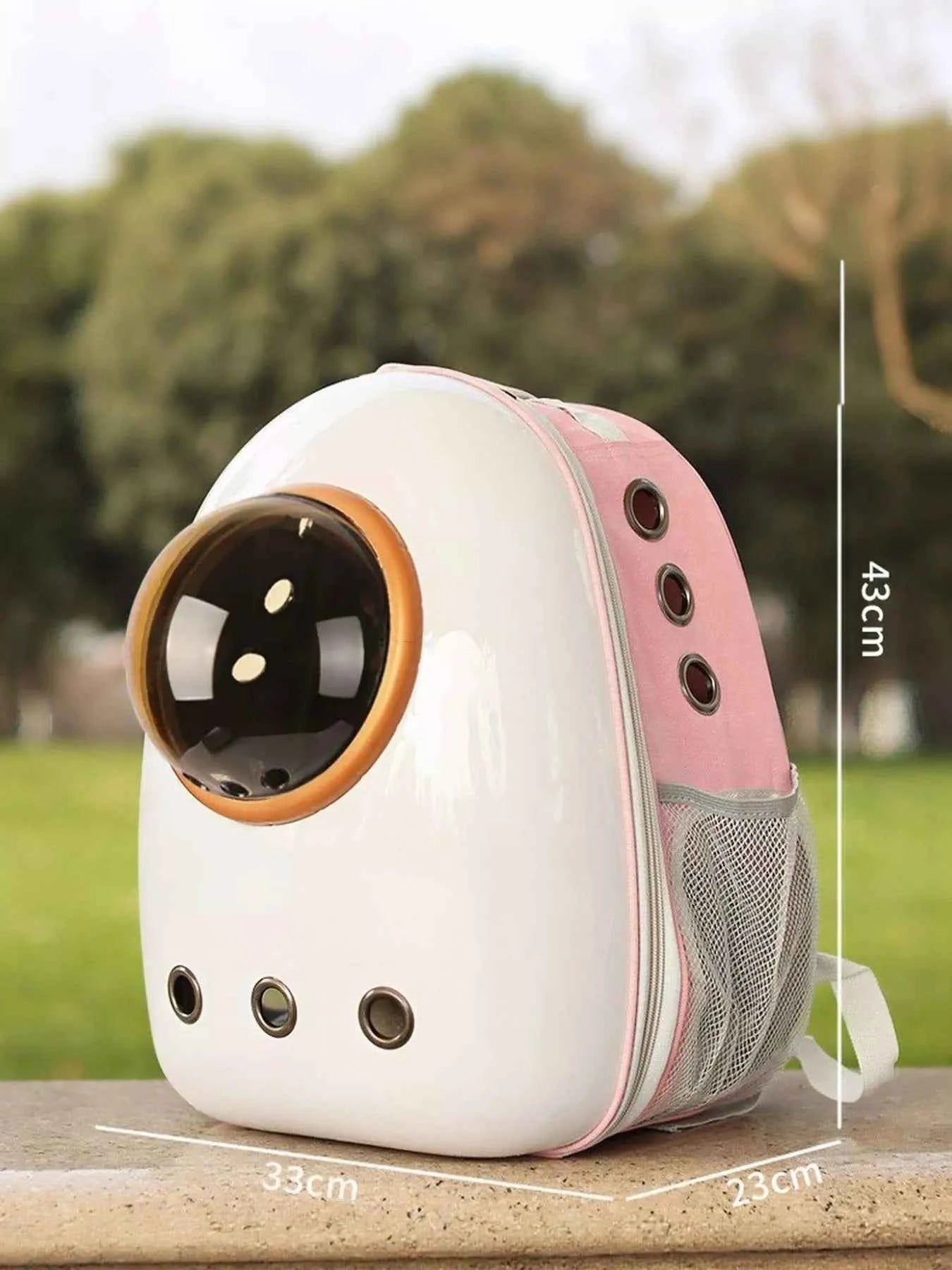 Space Capsule Transparent Pet Carrier Backpack