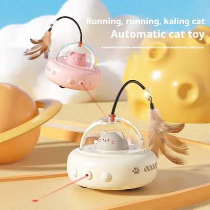 Laser Chase Car - Smart Electric Cat Toy with Auto Pointer - Purrfect Pet Haven