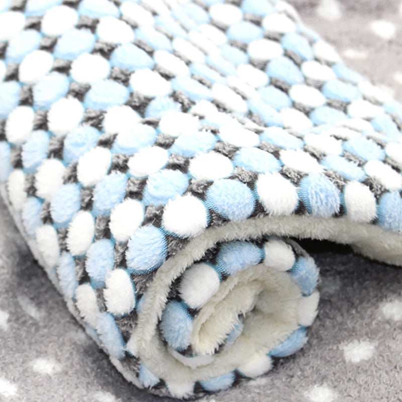 Premium Pet Bed Mat - Washable Fleece Crate Pad for Dogs & Cats All Sizes