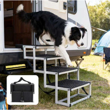 Foldable Dog Ramp for Cars - Portable Stairs for Large Dogs 250lbs - Purrfect Pet Haven