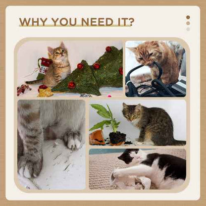 Cat Tree 3 Level - Sisal Posts Soft Cushions Interactive Toy