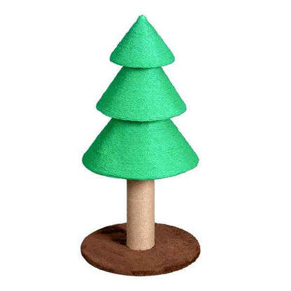 Christmas Tree Cat Scratcher - 31.5" Sisal Scratching Post