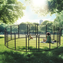 16 Piece Heavy Duty Metal Pet Sports Fence - Exercise Playpen
