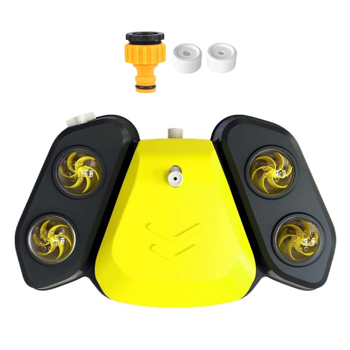 Smart Dog Water Fountain - Step-Activated Outdoor Sprinkler & Dispenser
