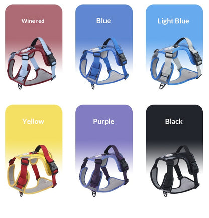 Dog Harness - Large Chest Style with Leash