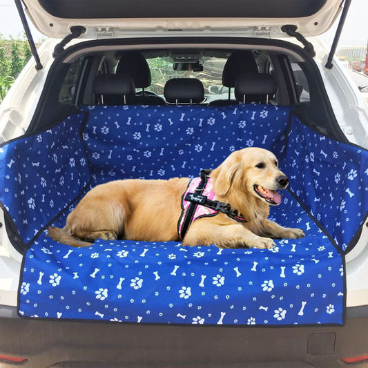 Adjustable Waterproof Car Trunk Pet Mat - Keep Vehicle Clean