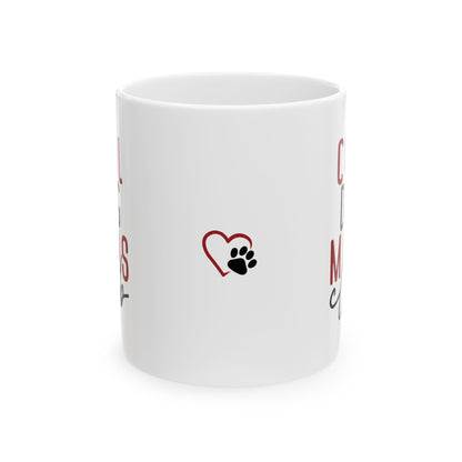 Cool Dog Mom Ceramic Mug - Perfect Gift for Dog Lovers - 11oz & 15oz Options