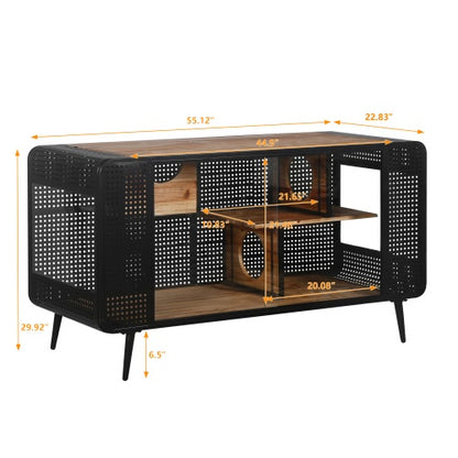 Spacious Cat House - Tempered Glass Design