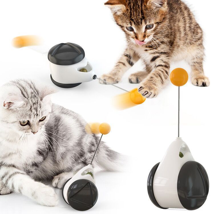 Smart Electric Cat Toy - Automatic Lifting Interactive Puzzle Ball