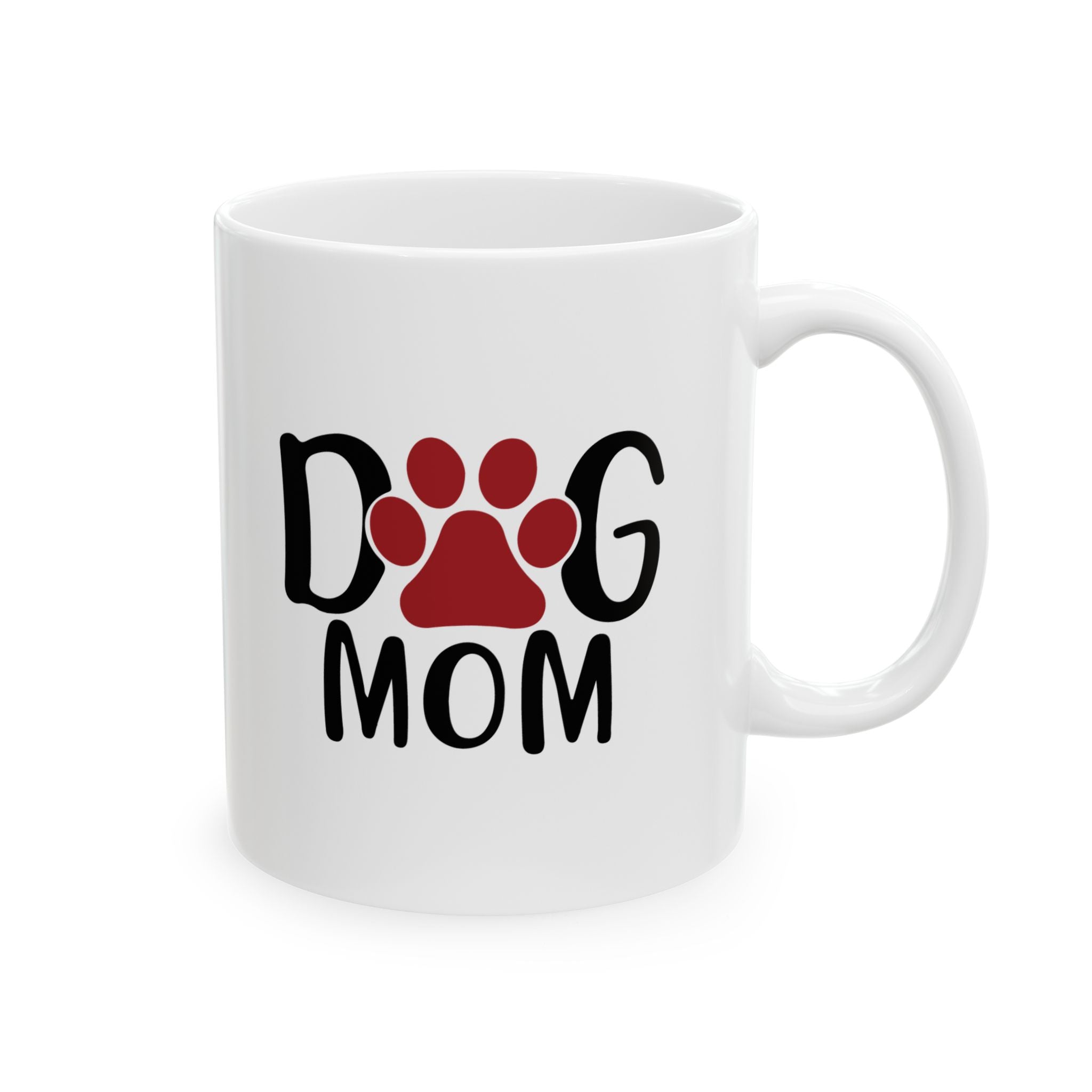 Dog Mom Ceramic Mug - Perfect Gift for Pet Lovers