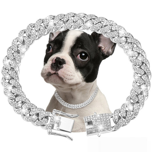 Stylish Cuban Link Chain for Small, Medium, and Large Dogs and Cats | Purrfect Pet Haven