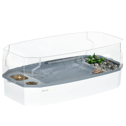 Turtle Tank - Complete Aquarium Kit with Filter & Pump - Purrfect Pet Haven