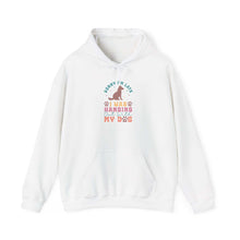 Funny Dog Lover Sweatshirt - "Sorry I'm Late, I Was Hanging Out With My Dog" - Unisex Heavy Blend™ Hoodie | Purrfect Pet Haven