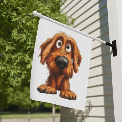 Playful Dog Garden Banner | Cute Pet Decor for Home & Garden | Purrfect Pet Haven
