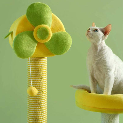Cat Climbing Frame - Multi-Level Tower with Scratching Posts - Purrfect Pet Haven