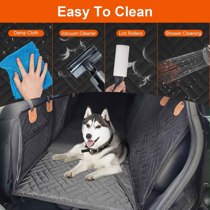 Dog Car Seat Cover - Waterproof Hammock for Back Seat - Purrfect Pet Haven