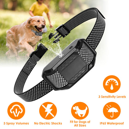 Citronella Bark Collar - Spray No Shock for Dogs IP65 Waterproof - Purrfect Pet Haven