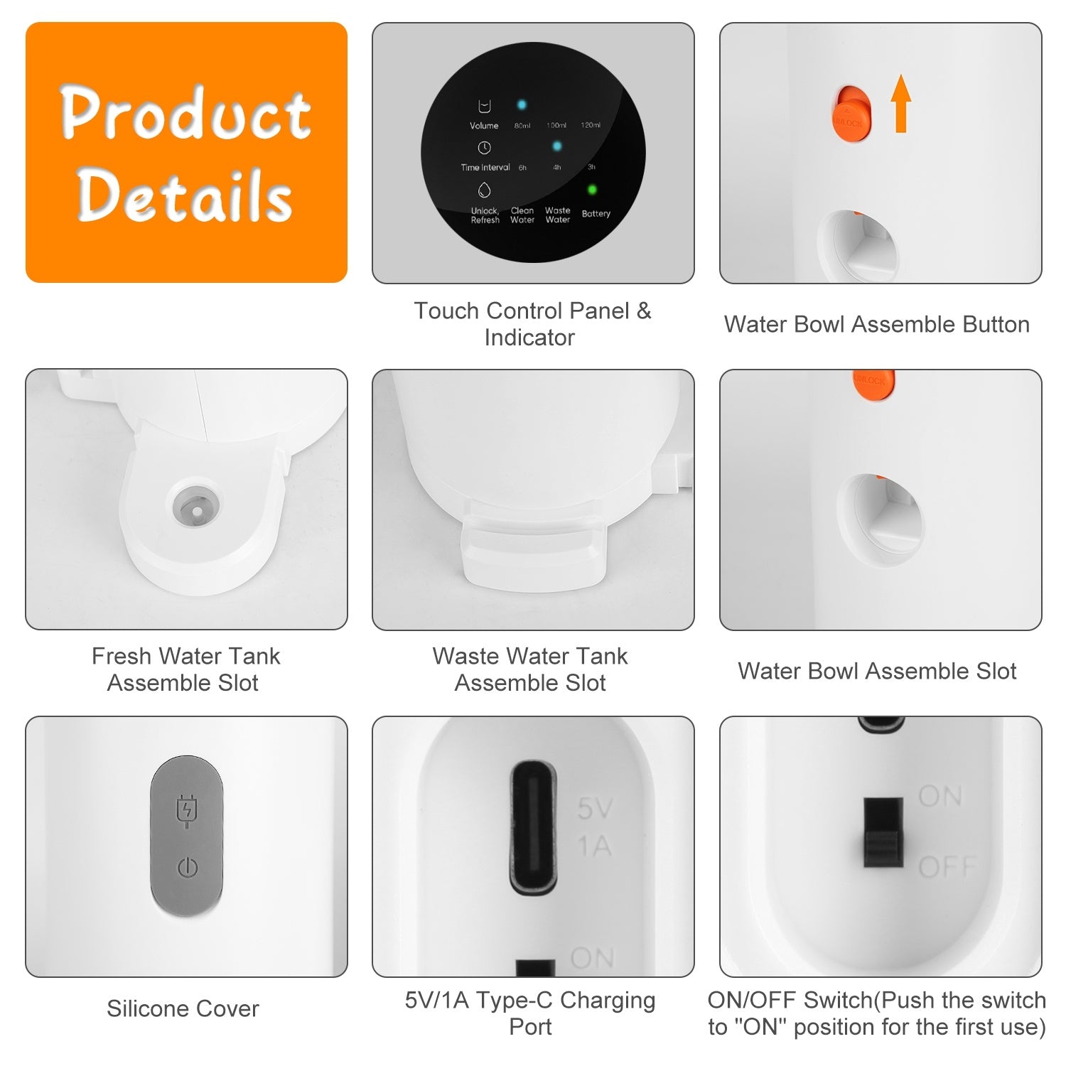 Smart Pet Water Fountain - 3L Cordless Self-Refill for Cats & Dogs - Purrfect Pet Haven