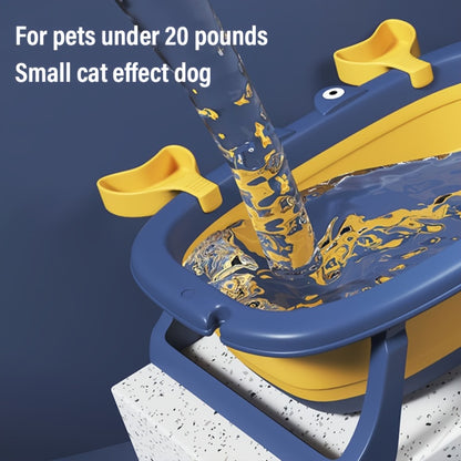 Portable Foldable Pet Tub Suitable For Cats And Small Dogs Under 20 Pounds