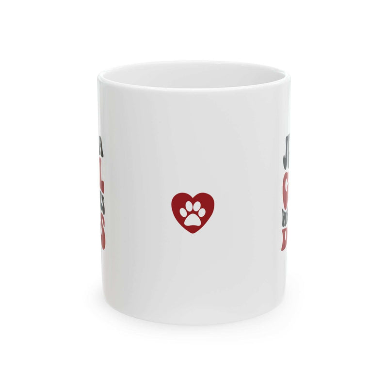 Just a Girl Who Loves Dogs Ceramic Mug | 11oz & 15oz Sizes | Perfect Gift for Dog Lovers