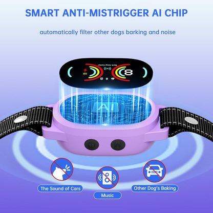 Anti-Bark Dog Collar - AI Automatic Intelligent