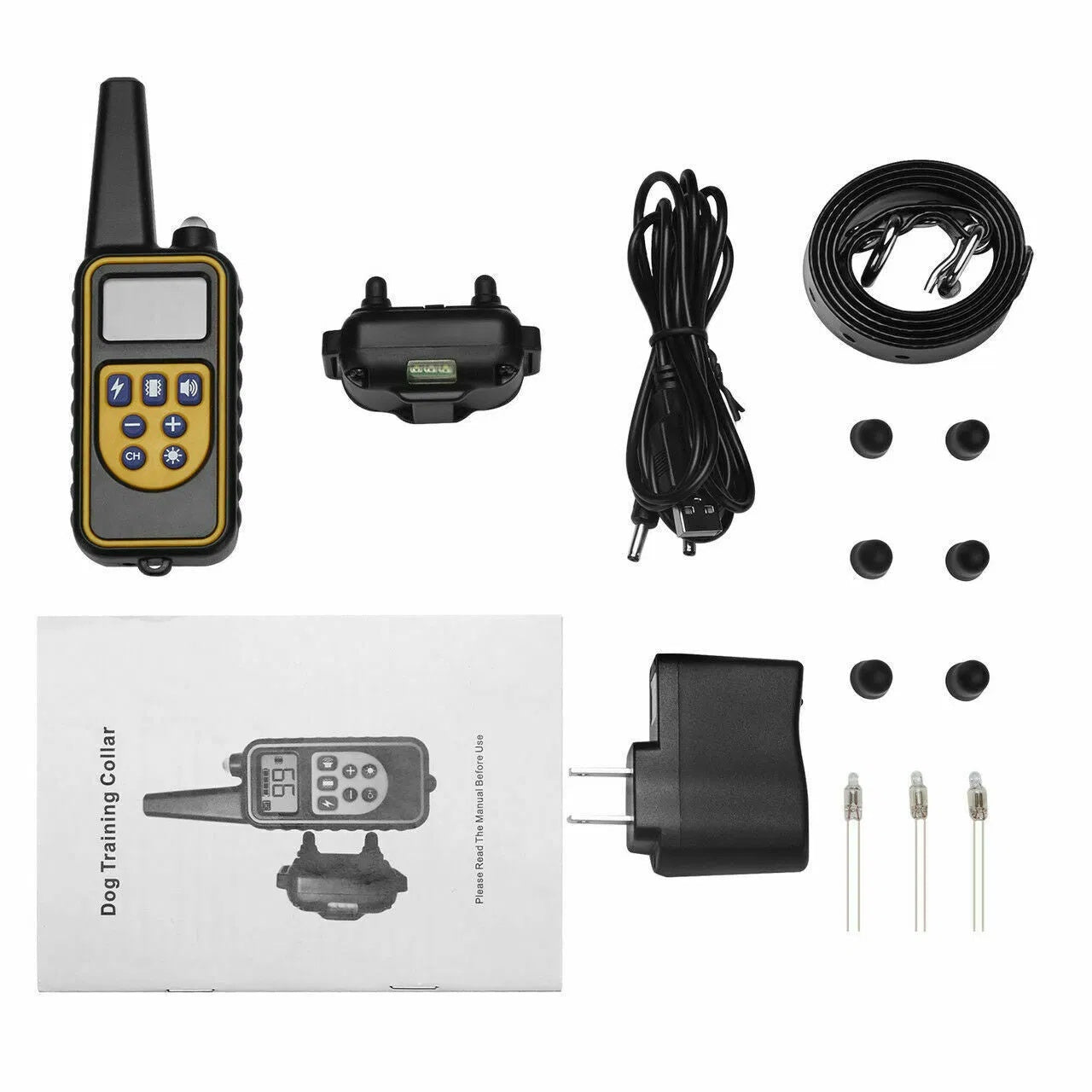 Dog Training Collar - 3000 FT Remote Waterproof Rechargeable