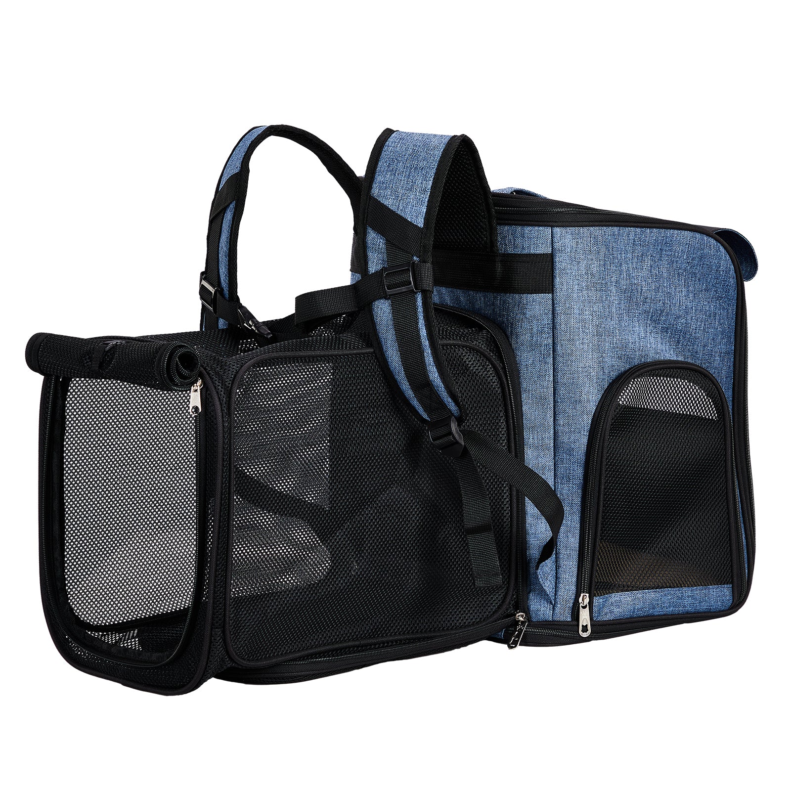 Adventure Pack Carrier - Expandable Backpack for Cats & Dogs - Purrfect Pet Haven