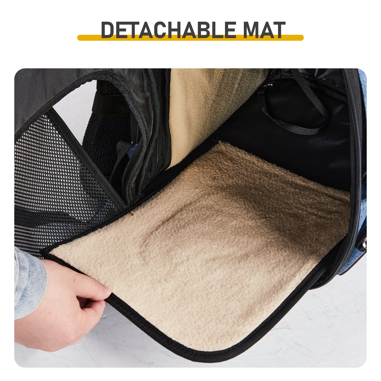 Adventure Pack Carrier - Expandable Backpack for Cats & Dogs - Purrfect Pet Haven