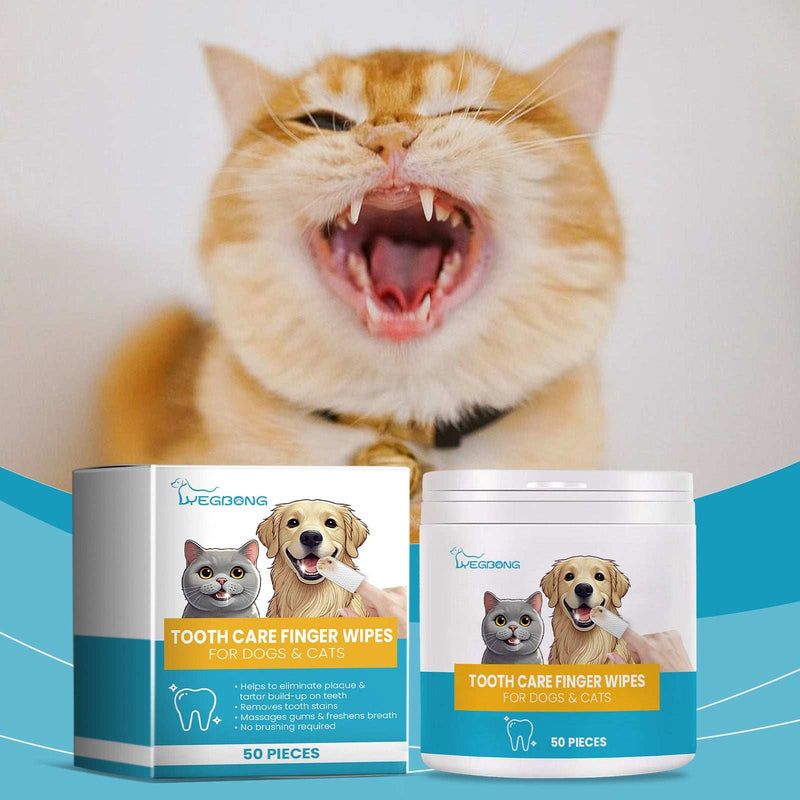 Pet Cleaning Teeth, Dental Plaque, Cleansing Repair, Refreshing Care Finger Cots