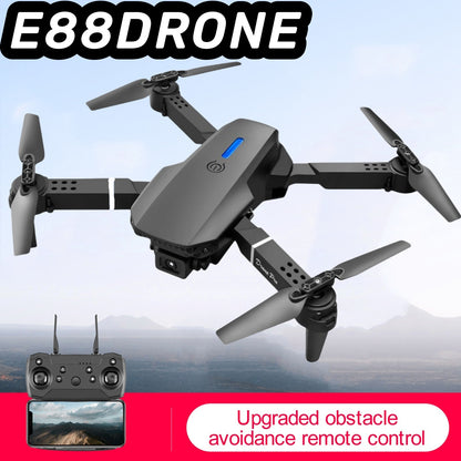 E88 Smart Pet Photography Drone - Foldable RC Camera Drone