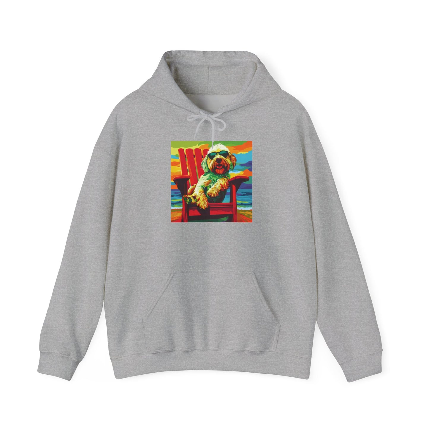 Colorful Goldendoodle Hoodie - Dog Lover Sweatshirt