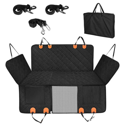 Dog Car Seat Cover - Waterproof Hammock for Back Seat - Purrfect Pet Haven