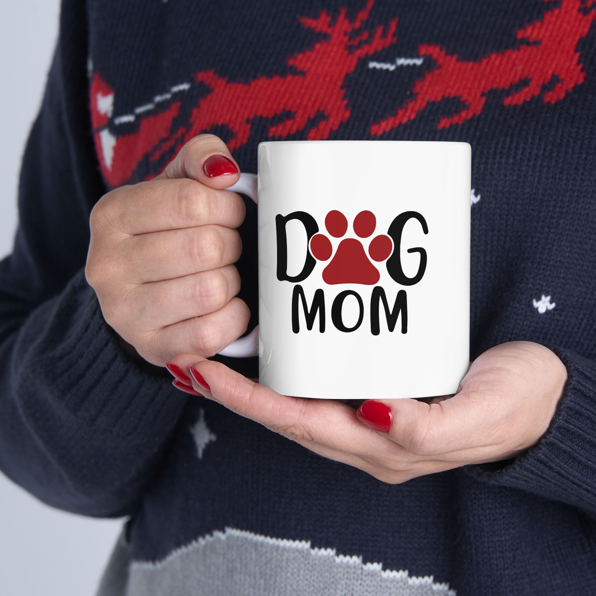 Dog Mom Ceramic Mug - Perfect Gift for Pet Lovers