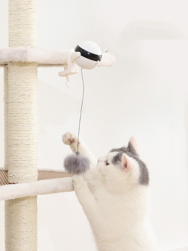 Smart Electric Cat Toy - Automatic Lifting Interactive Puzzle Ball