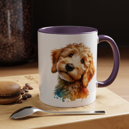 Cute Dog-Themed Accent Coffee Mug - Perfect for Animal Lovers | Purrfect Pet Haven