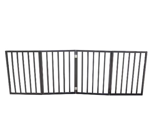 Pet Gate Dog Gate For Doorways - Foldable Safety Barrier