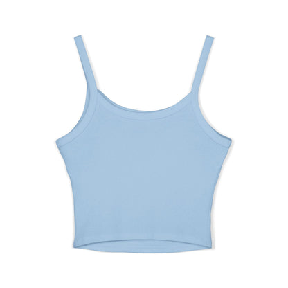 Cool Goldendoodle Blowing Bubble - Women's Spaghetti Strap Tank Top | Purrfect Pet Haven