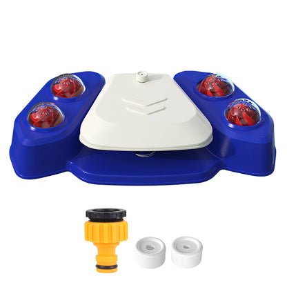Smart Dog Water Fountain - Step-Activated Outdoor Sprinkler & Dispenser
