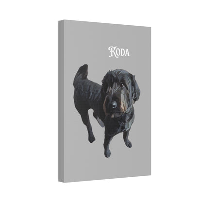PAW-sonalized Light Grey Canvas Print | Upload Photo~Choose size | Purrfect Pet Haven