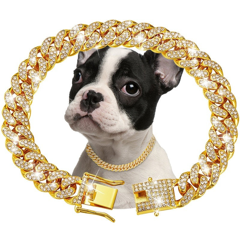 Stylish Cuban Link Chain for Small, Medium, and Large Dogs and Cats | Purrfect Pet Haven