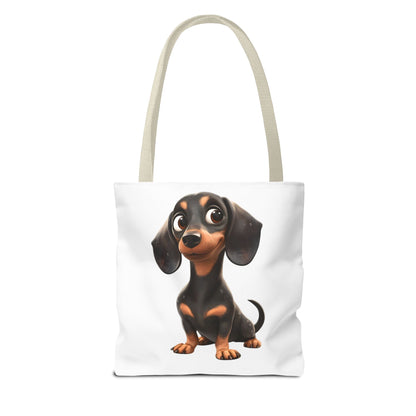 Cute Dachshund Tote Bag | Adorable Dog Lover Accessory | Purrfect Pet Haven