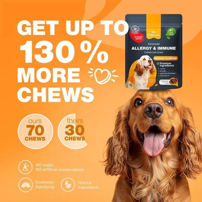 Dog Allergy Relief Chews - Itch Support - Purrfect Pet Haven