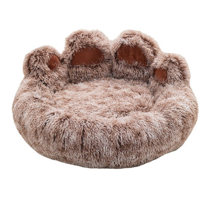 Pet Bed - Round Plush Thickened for Dogs & Cats