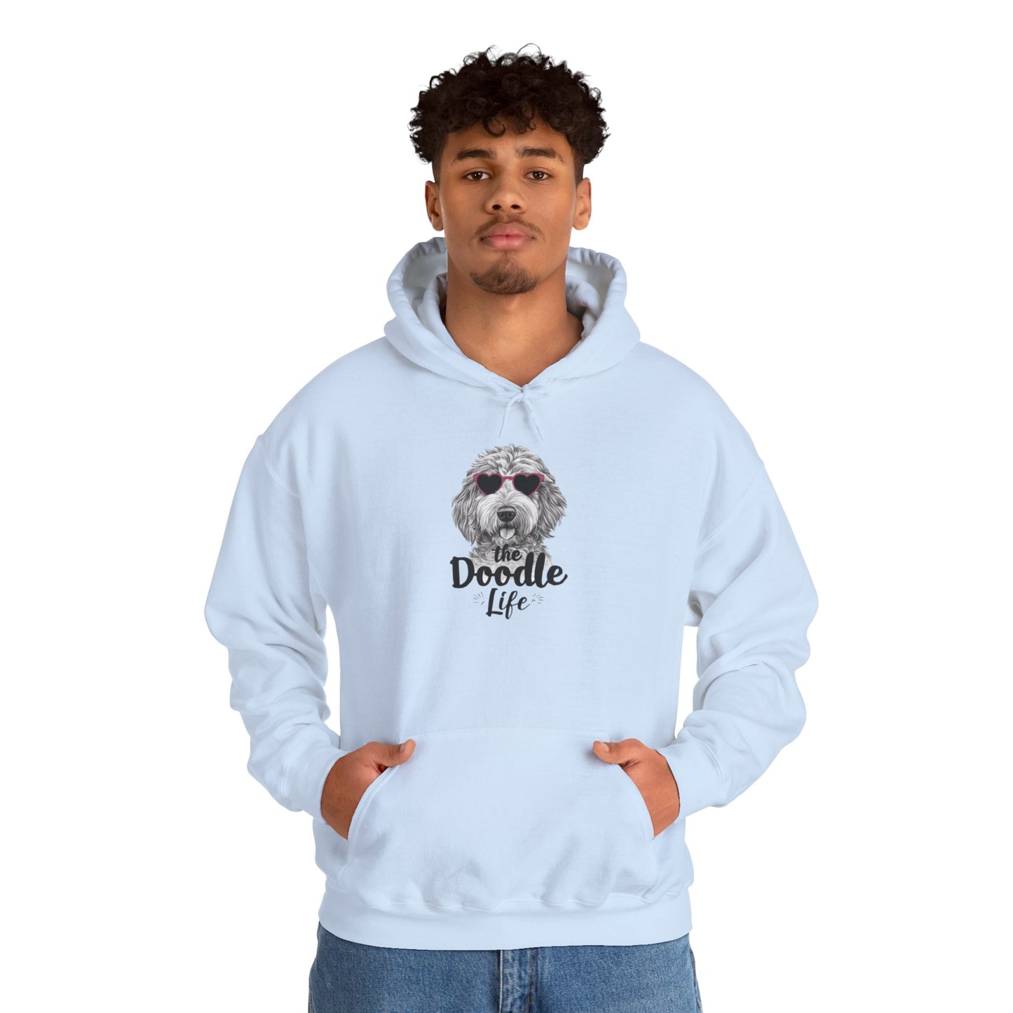 Doodle Dog Unisex Sweatshirt - Cozy Pet Lover Hoodie