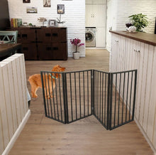 Pet Gate Dog Gate For Doorways - Foldable Safety Barrier